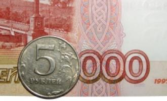 Рубль активно снижается по отношению к доллару и евро
