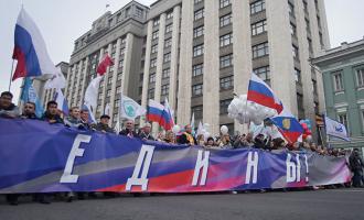 В воскресенье в Москве было ограничено движение транспорта