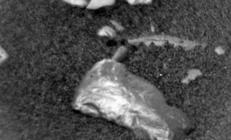 Находка на Марсе: марсоход Curiosity обнаружил очень странный блестящий предмет