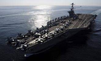 Министерство обороны США о том, что в Персидский залив вошел американский атомный авианосец