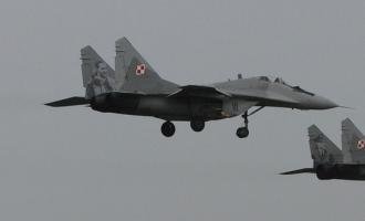 Трагедия в Польше: разбился истребитель МиГ-29