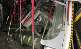 Инцидент в метро Гонконга: это было столкновение двух поездов