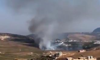 Ракетный удар по территории Ливана нанес Израиль
