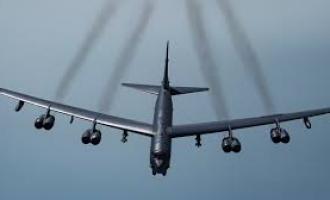 О том, что США перебросили на Ближний Восток бомбардировщики B-52