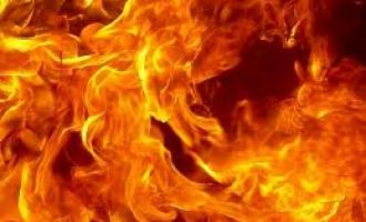 О последствиях пожара в доме в центре Москвы - погиб человек