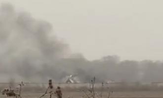 Инцидент в Алма-Ате: упал Ан-26 погранслужбы Казахстана