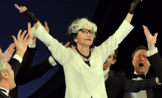 Вера Алентова собрала всю семью и друзей на свой юбилей